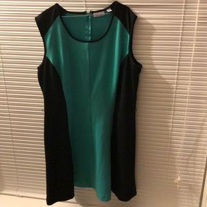 Teal dress